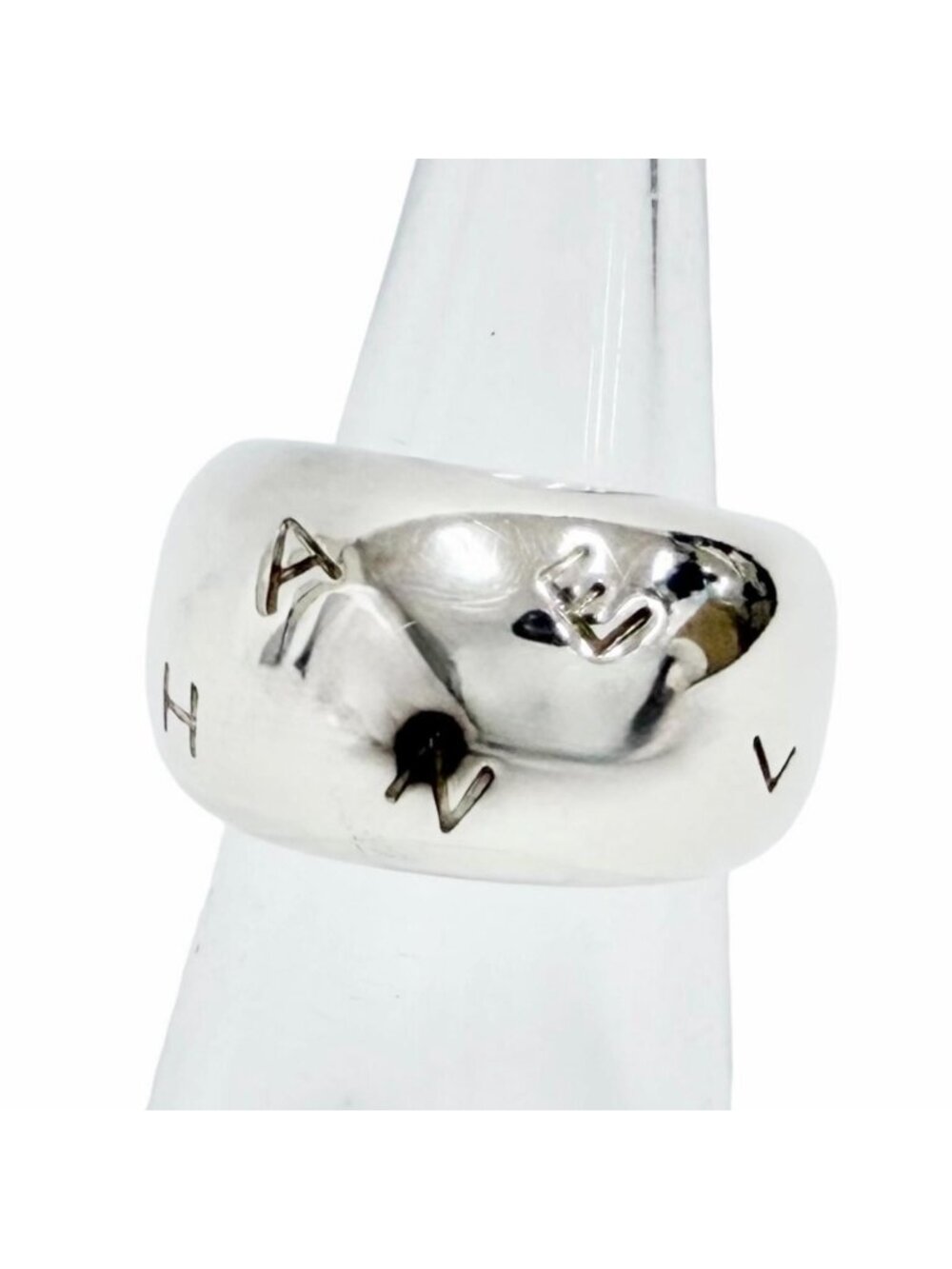 Chanel 925 Log Ring Silver Recommended